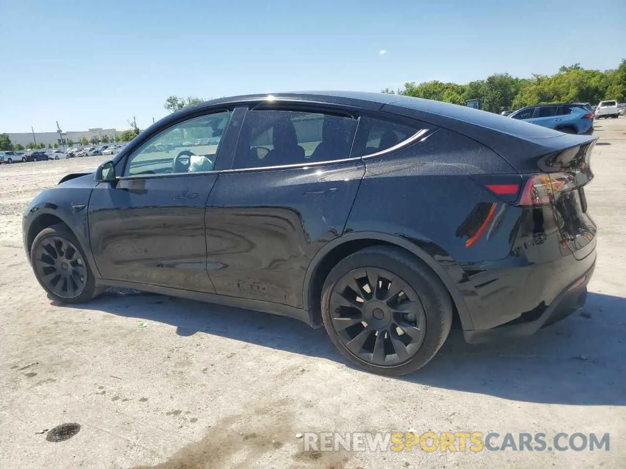 2 Photograph of a damaged car 7SAYGDED6PF950203 TESLA MODEL Y 2023