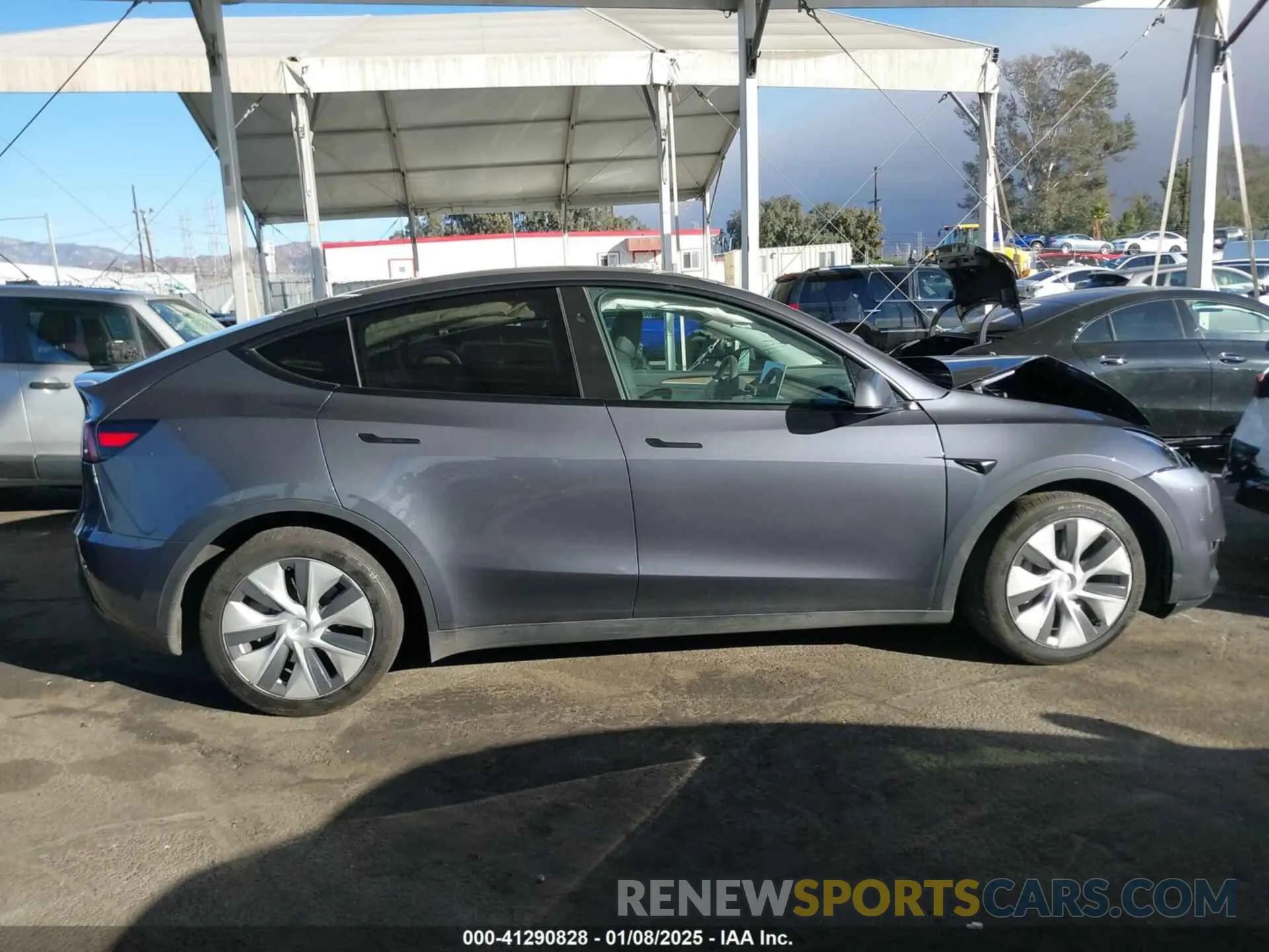 14 Photograph of a damaged car 7SAYGDED6PF965333 TESLA MODEL Y 2023