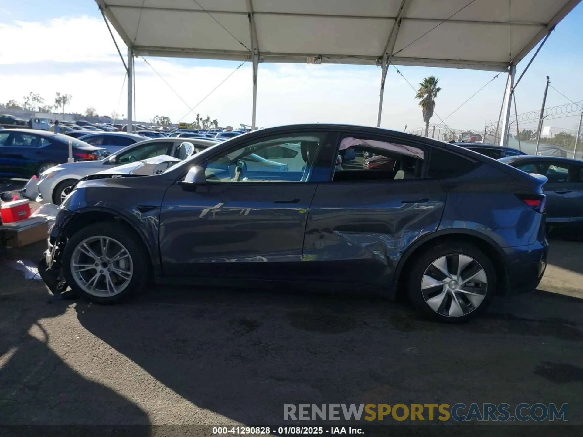 15 Photograph of a damaged car 7SAYGDED6PF965333 TESLA MODEL Y 2023