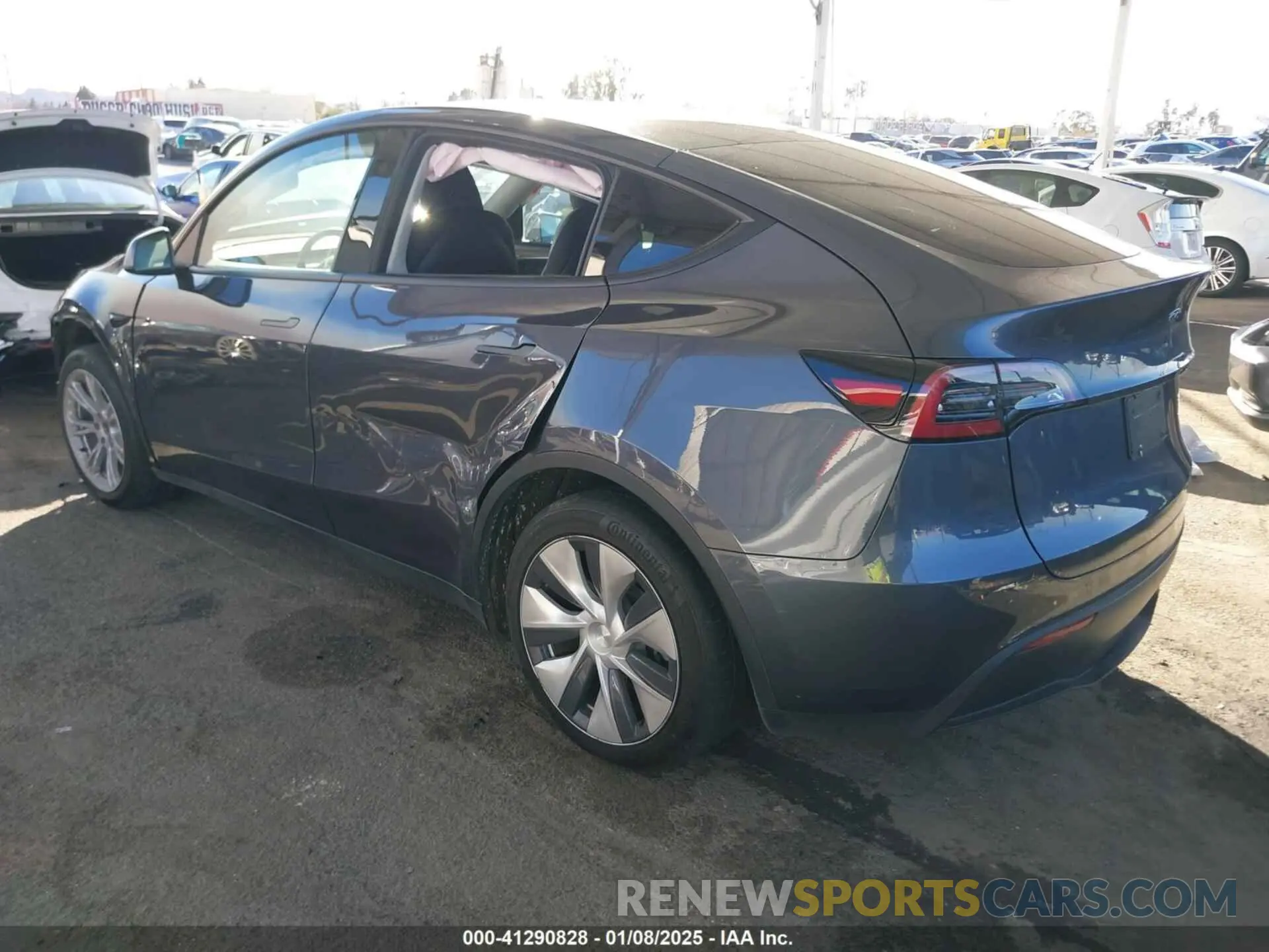3 Photograph of a damaged car 7SAYGDED6PF965333 TESLA MODEL Y 2023