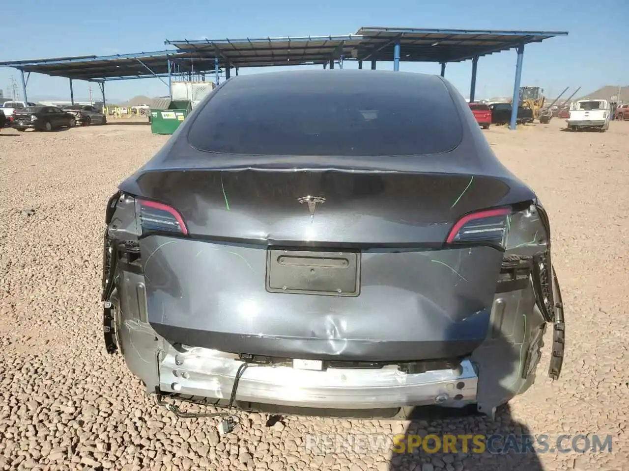 6 Photograph of a damaged car 7SAYGDED6PF971696 TESLA MODEL Y 2023