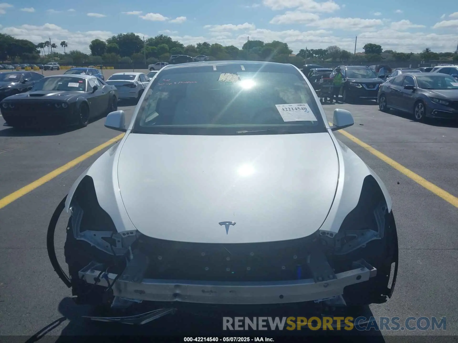 12 Photograph of a damaged car 7SAYGDED7PF945916 TESLA MODEL Y 2023