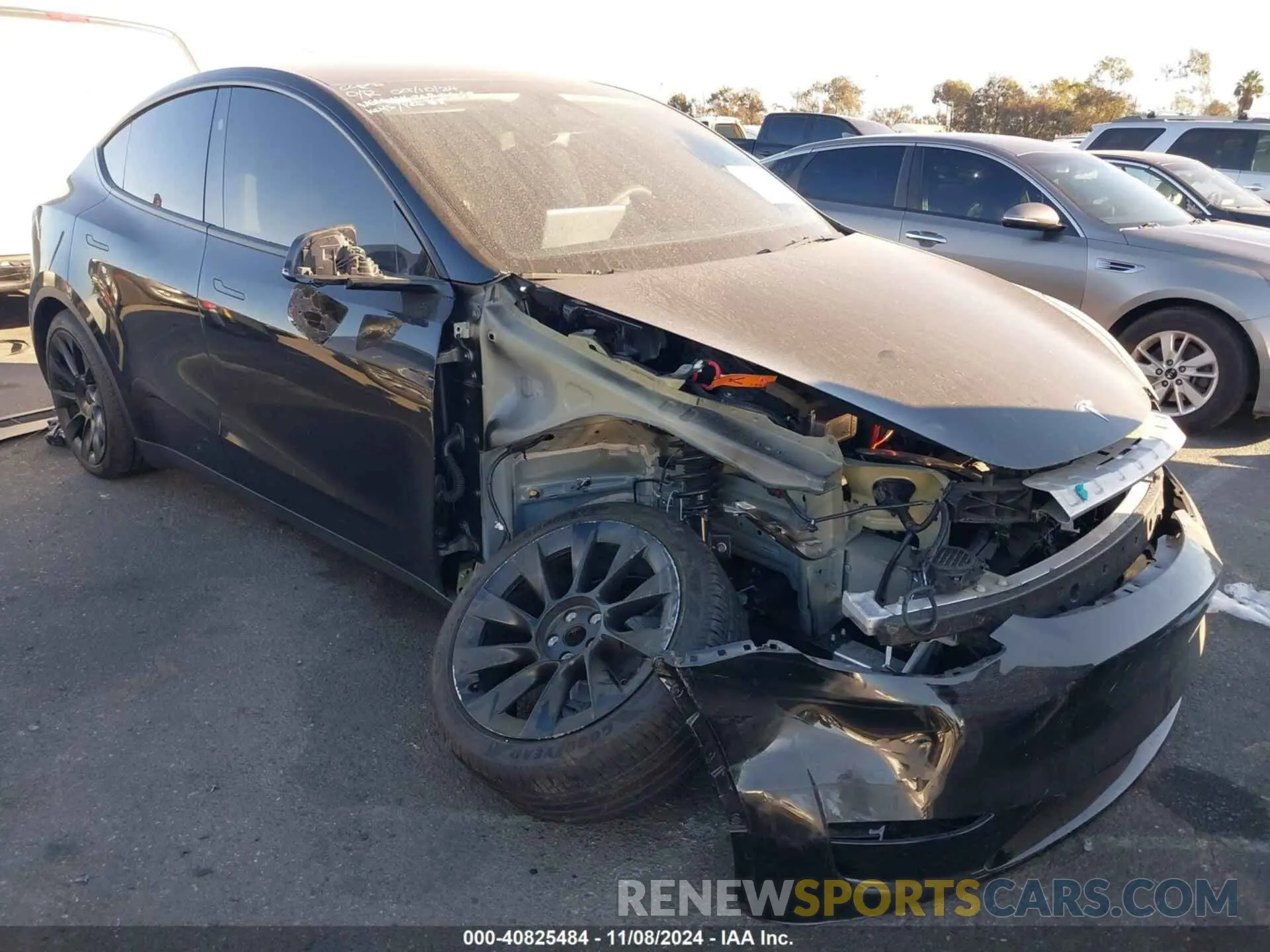 1 Photograph of a damaged car 7SAYGDED7PF947018 TESLA MODEL Y 2023