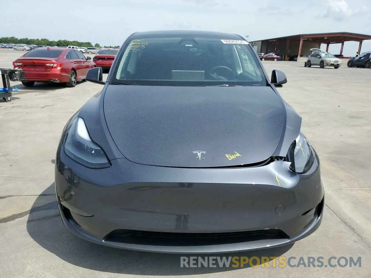 5 Photograph of a damaged car 7SAYGDED7PF950193 TESLA MODEL Y 2023