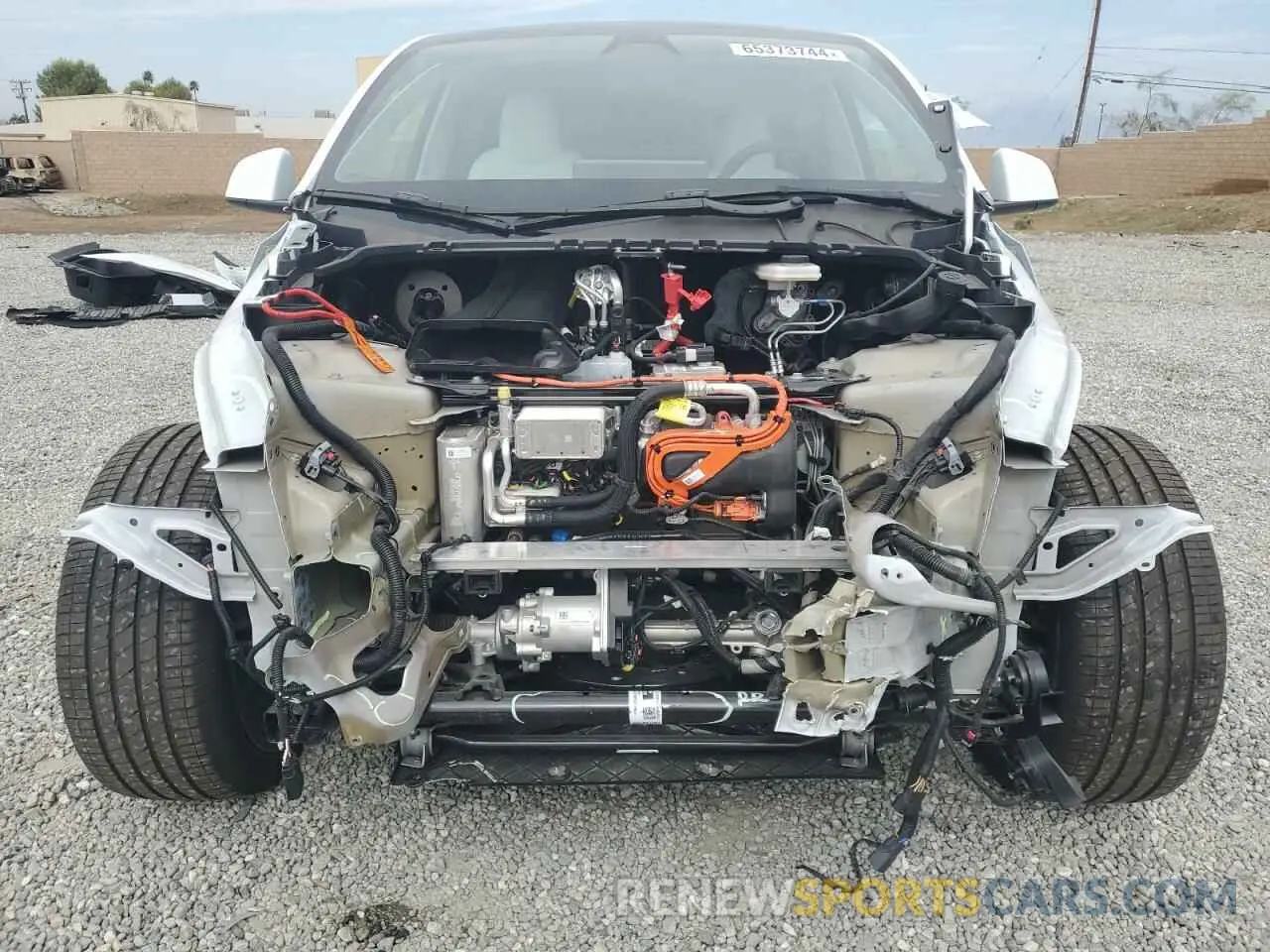 5 Photograph of a damaged car 7SAYGDED7PF960142 TESLA MODEL Y 2023