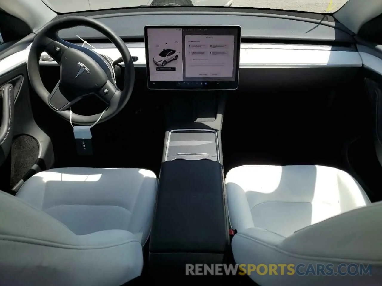 8 Photograph of a damaged car 7SAYGDED8PF933497 TESLA MODEL Y 2023