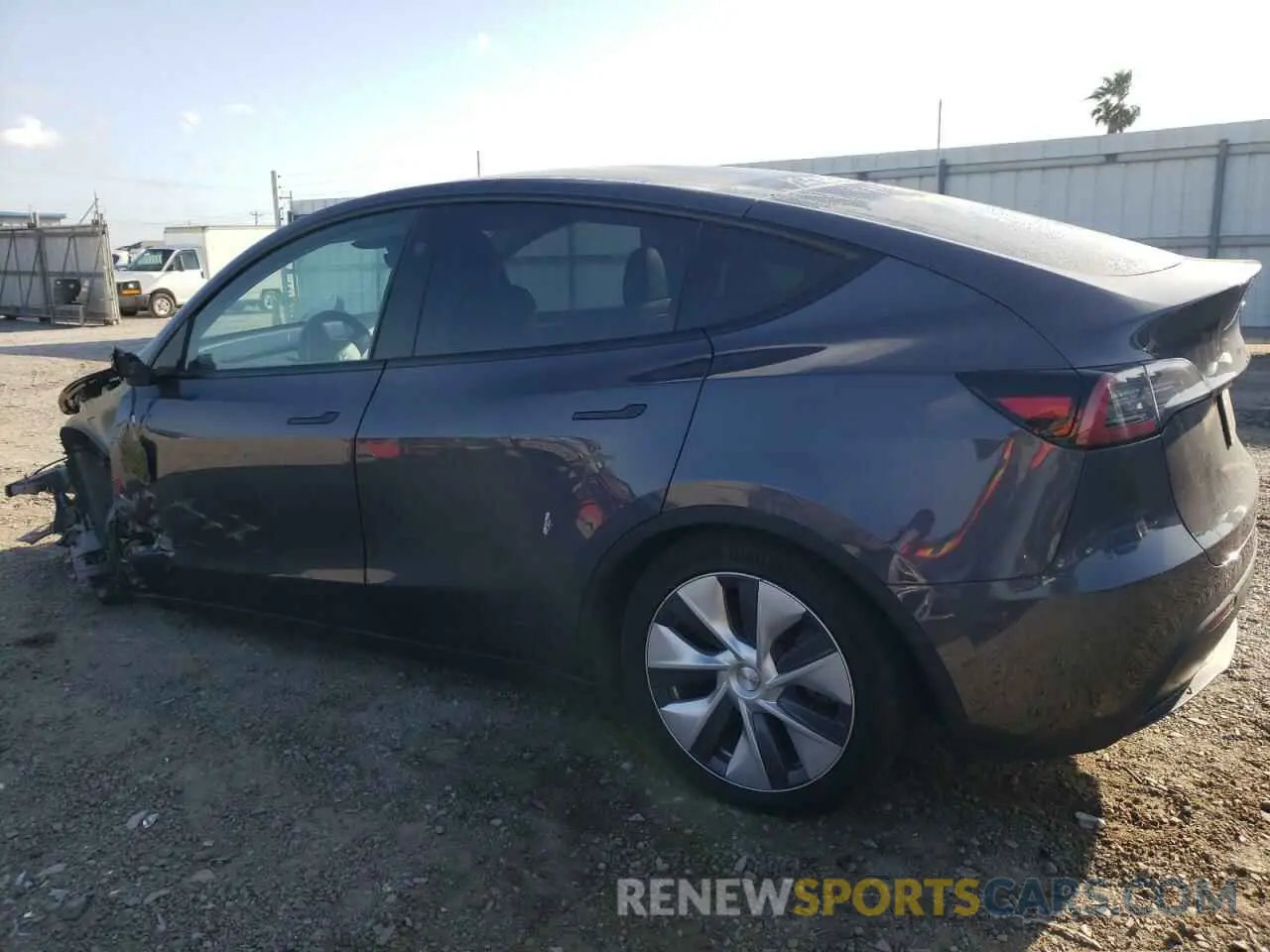 2 Photograph of a damaged car 7SAYGDED8PF958836 TESLA MODEL Y 2023