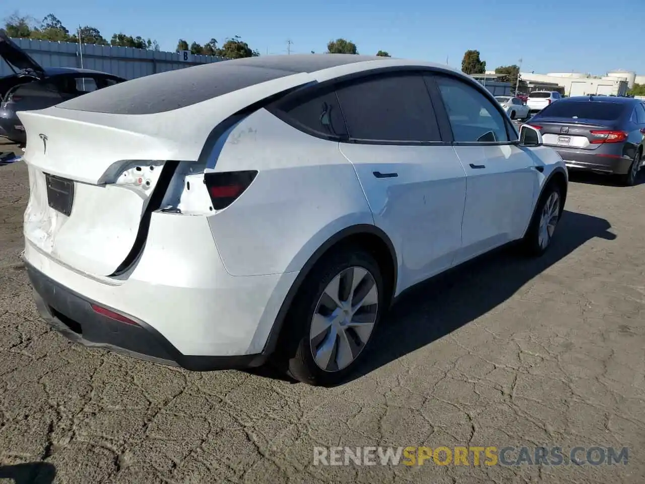 3 Photograph of a damaged car 7SAYGDED8PF959565 TESLA MODEL Y 2023