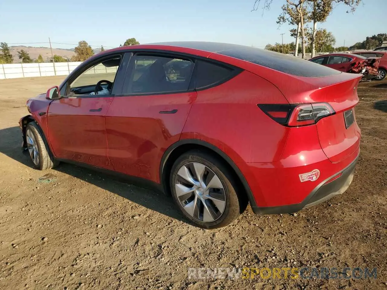 2 Photograph of a damaged car 7SAYGDED8PF971795 TESLA MODEL Y 2023