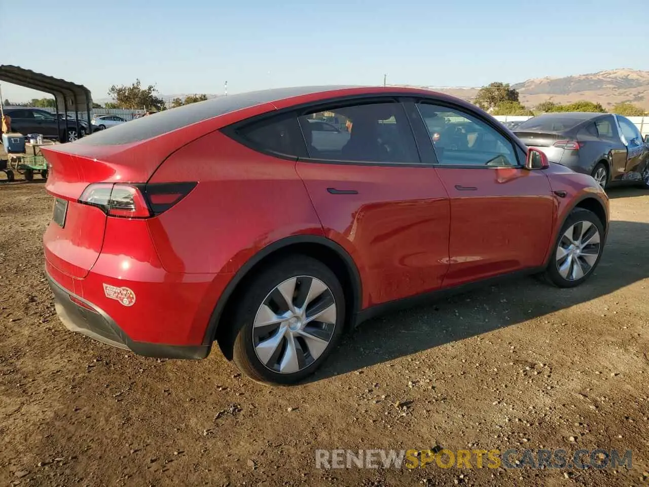 3 Photograph of a damaged car 7SAYGDED8PF971795 TESLA MODEL Y 2023