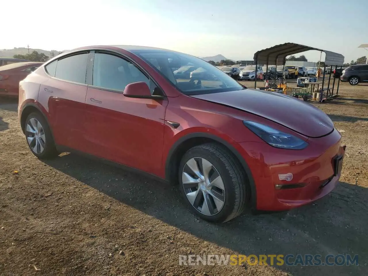 4 Photograph of a damaged car 7SAYGDED8PF971795 TESLA MODEL Y 2023