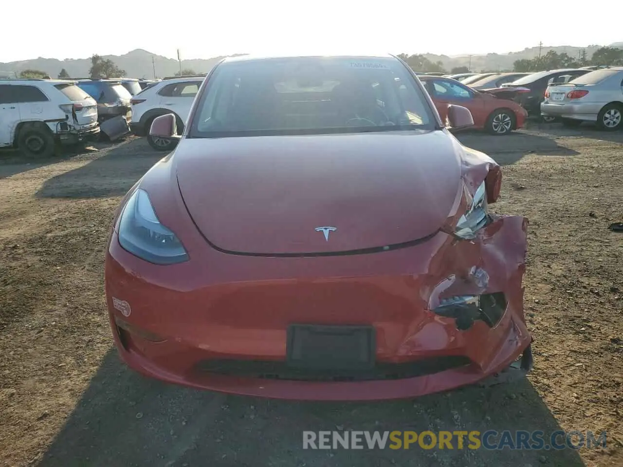 5 Photograph of a damaged car 7SAYGDED8PF971795 TESLA MODEL Y 2023