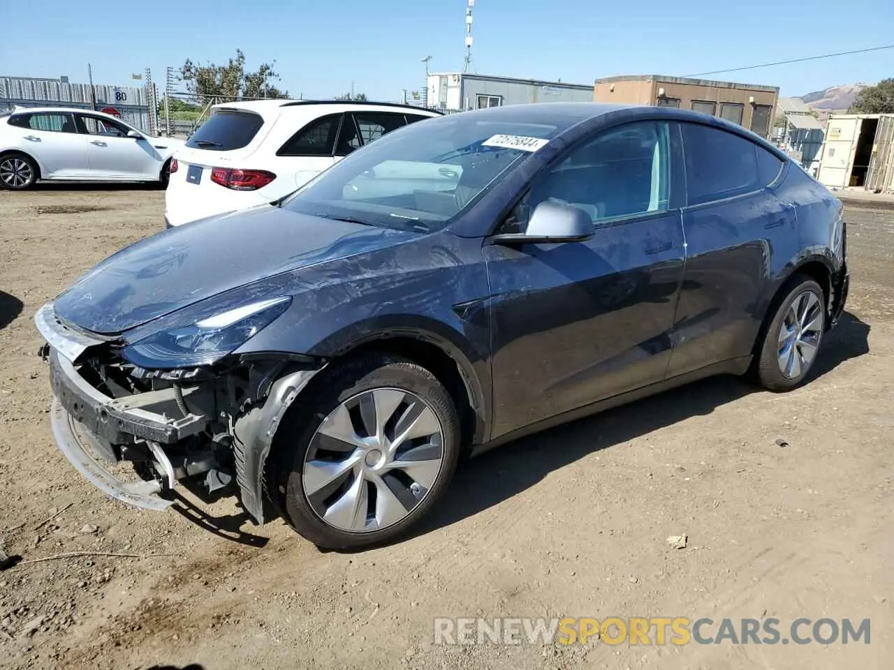 1 Photograph of a damaged car 7SAYGDED8PF972087 TESLA MODEL Y 2023