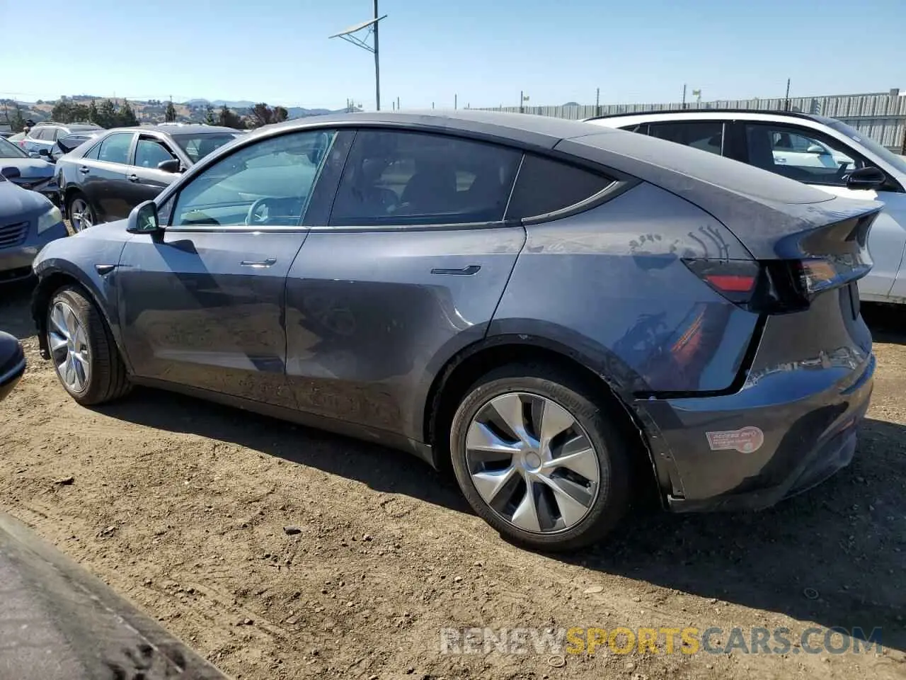 2 Photograph of a damaged car 7SAYGDED8PF972087 TESLA MODEL Y 2023