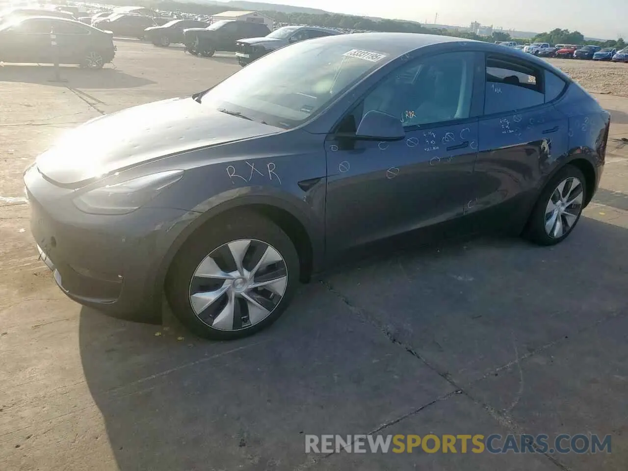 1 Photograph of a damaged car 7SAYGDED9PF962524 TESLA MODEL Y 2023