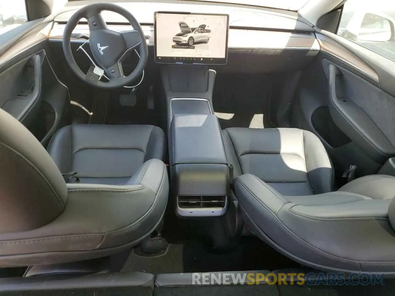 8 Photograph of a damaged car 7SAYGDEDXPF972298 TESLA MODEL Y 2023