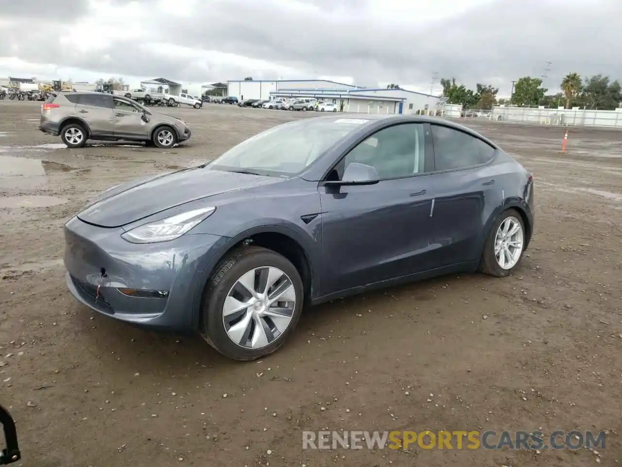 1 Photograph of a damaged car 7SAYGDEE0PA030279 TESLA MODEL Y 2023