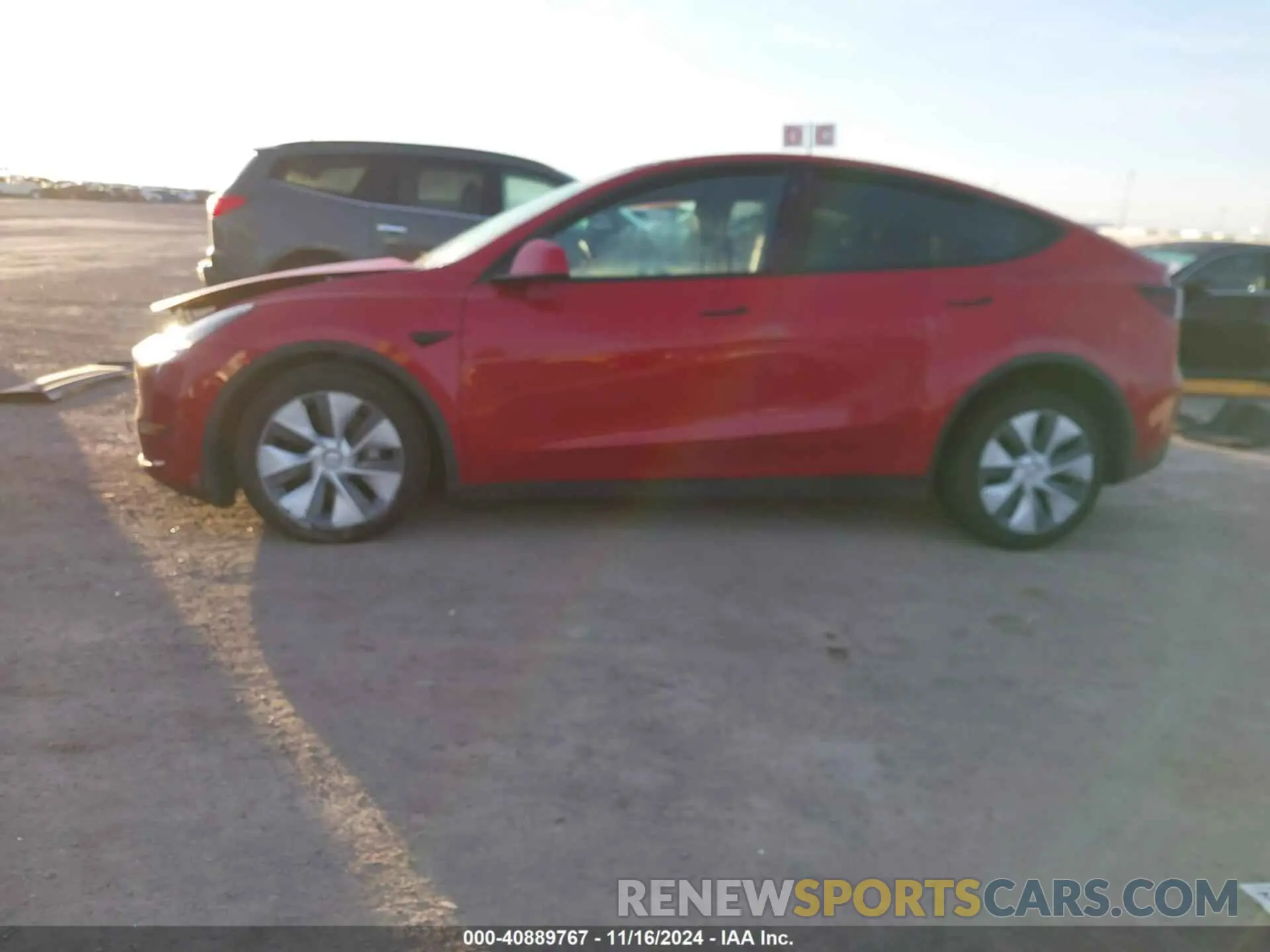 13 Photograph of a damaged car 7SAYGDEE0PA030735 TESLA MODEL Y 2023