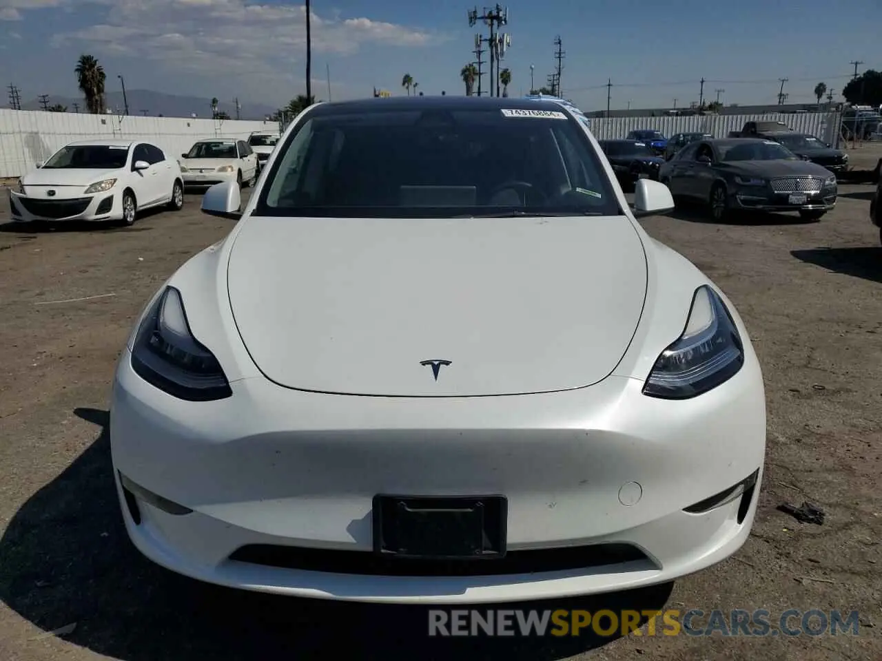 5 Photograph of a damaged car 7SAYGDEE0PA037684 TESLA MODEL Y 2023