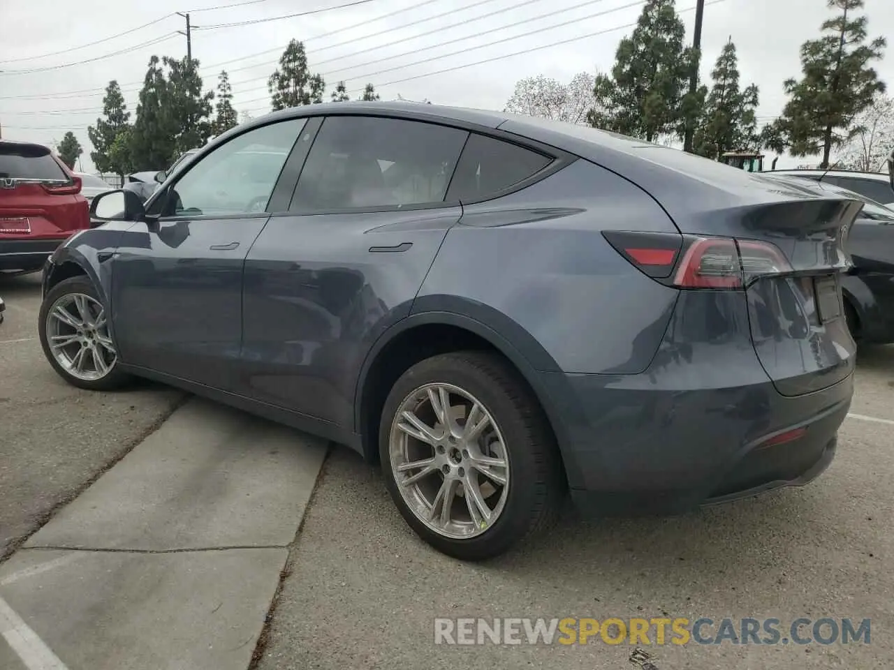 2 Photograph of a damaged car 7SAYGDEE0PA053383 TESLA MODEL Y 2023