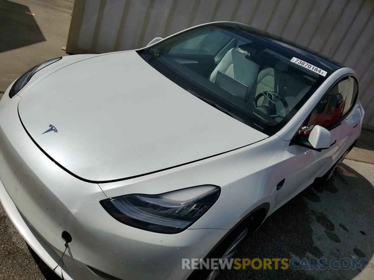 1 Photograph of a damaged car 7SAYGDEE0PA099585 TESLA MODEL Y 2023