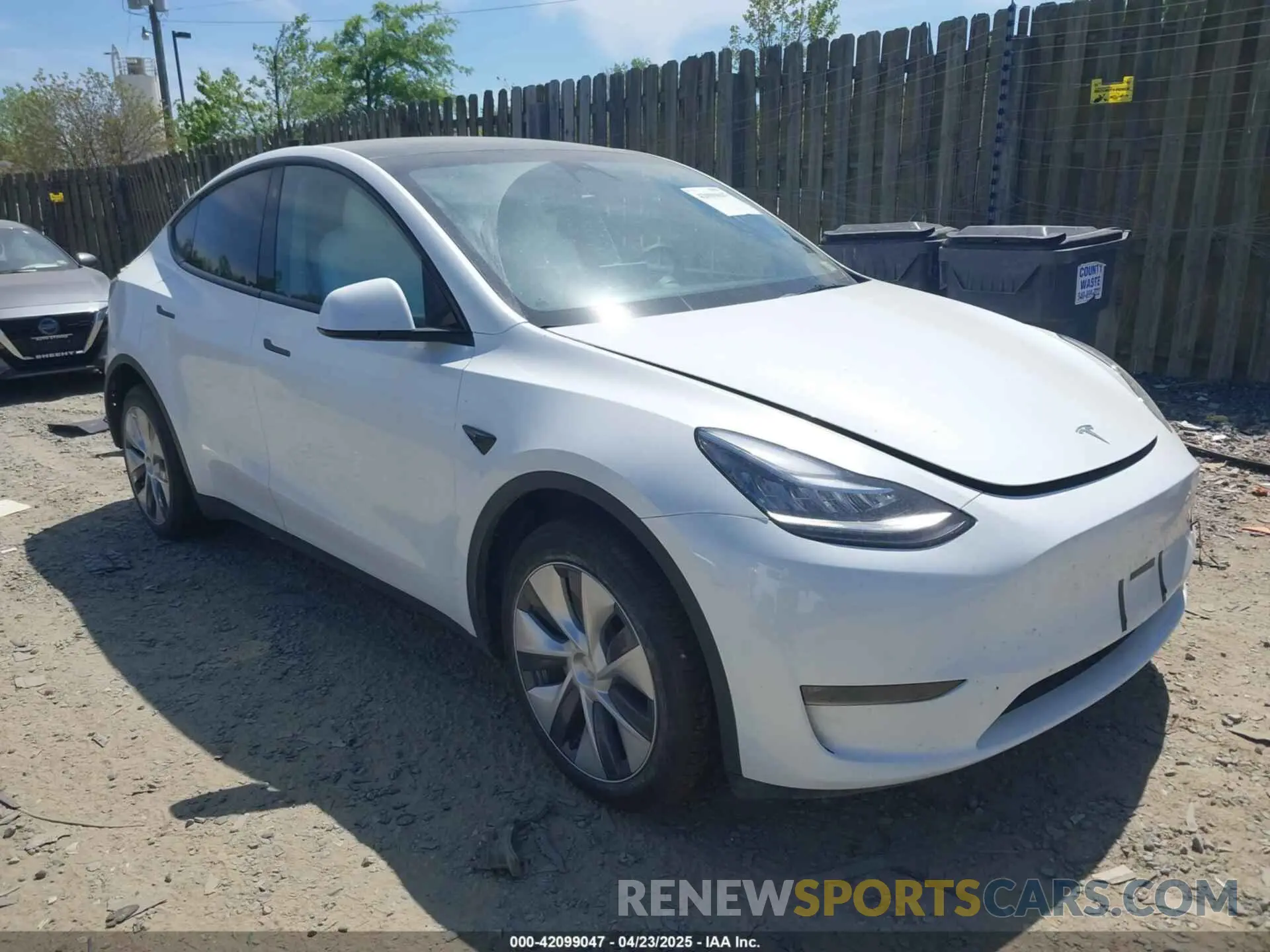 1 Photograph of a damaged car 7SAYGDEE0PA106776 TESLA MODEL Y 2023