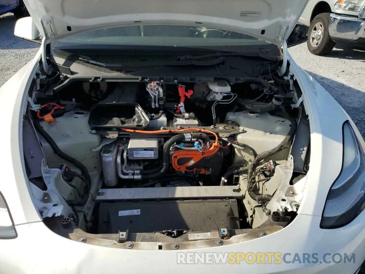 12 Photograph of a damaged car 7SAYGDEE0PA114540 TESLA MODEL Y 2023