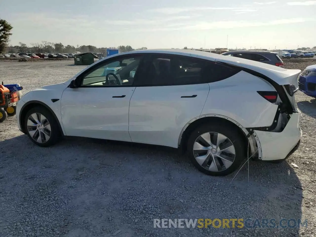 2 Photograph of a damaged car 7SAYGDEE0PA114540 TESLA MODEL Y 2023