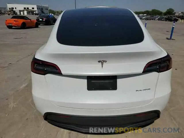 6 Photograph of a damaged car 7SAYGDEE0PA123660 TESLA MODEL Y 2023