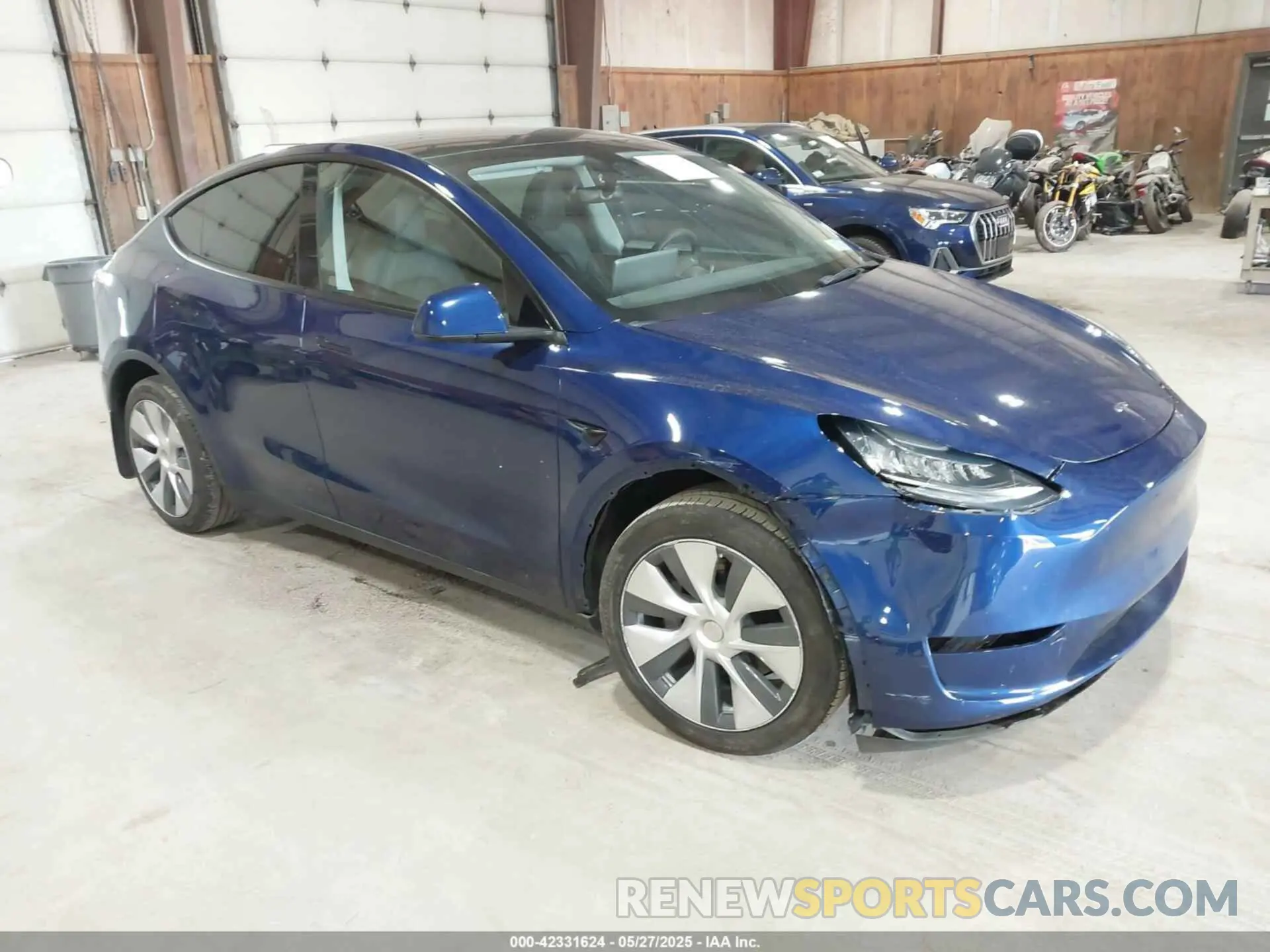 1 Photograph of a damaged car 7SAYGDEE0PA124551 TESLA MODEL Y 2023