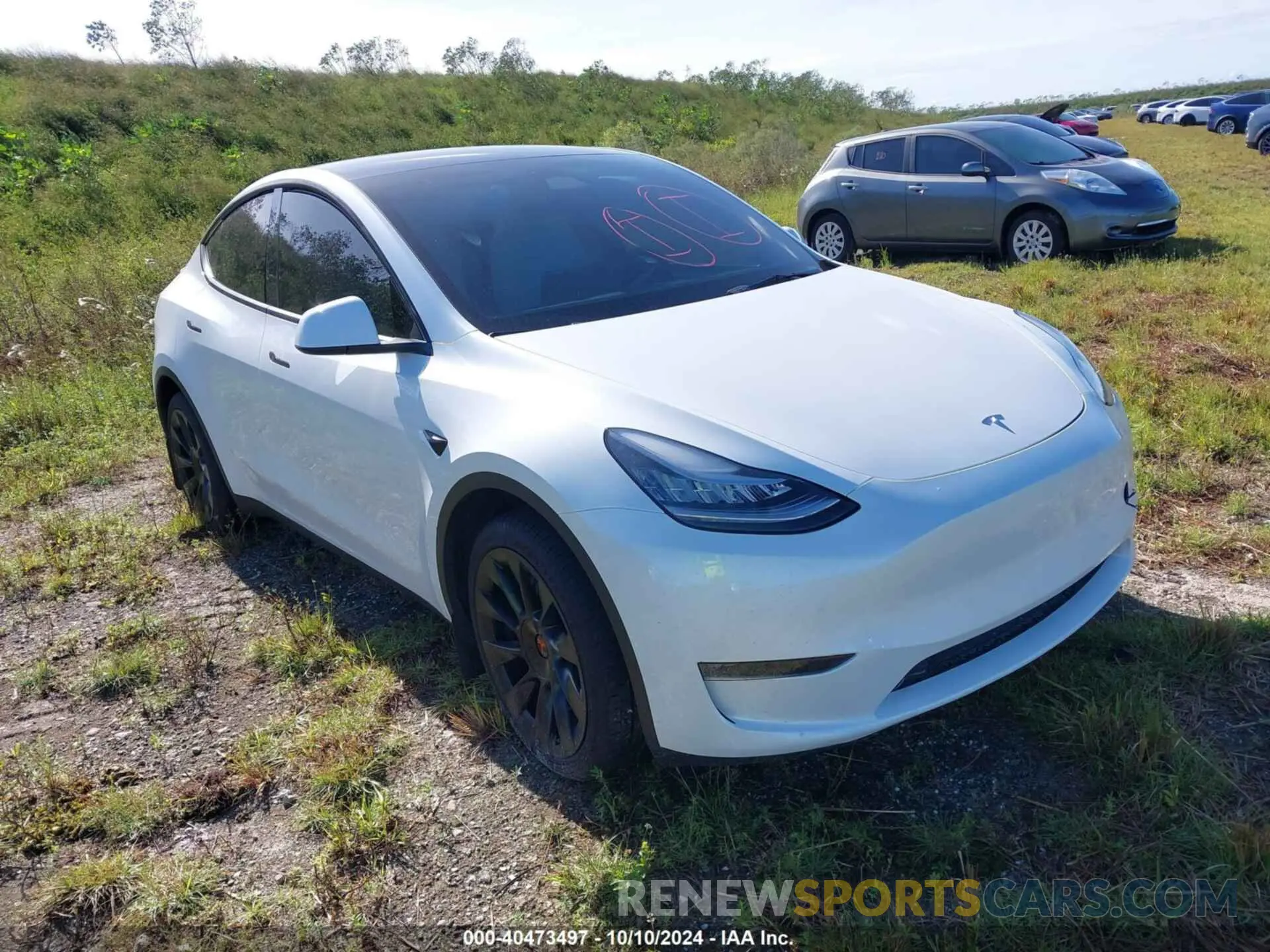 1 Photograph of a damaged car 7SAYGDEE0PA146761 TESLA MODEL Y 2023