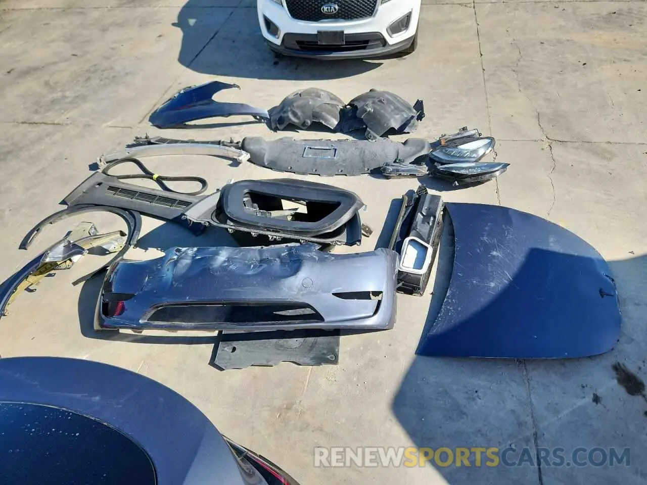 13 Photograph of a damaged car 7SAYGDEE0PA152477 TESLA MODEL Y 2023