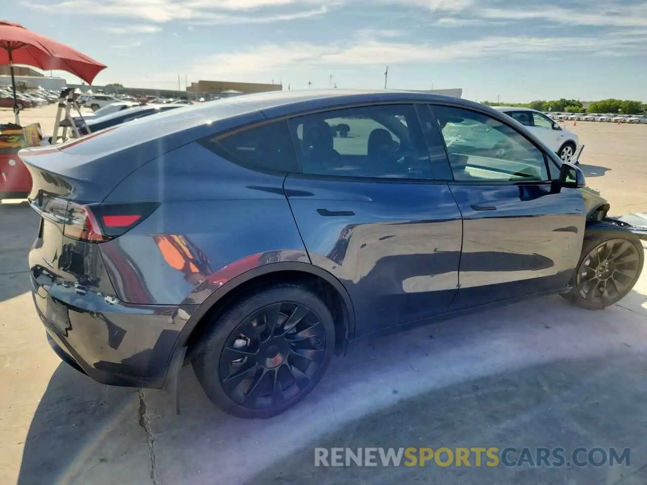 3 Photograph of a damaged car 7SAYGDEE0PA152477 TESLA MODEL Y 2023