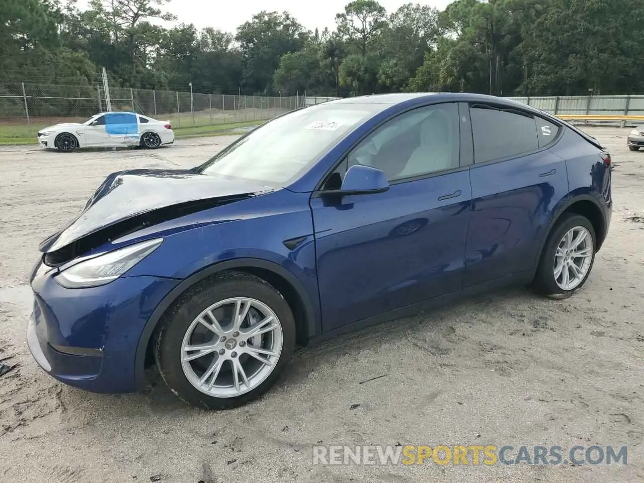 1 Photograph of a damaged car 7SAYGDEE0PA153144 TESLA MODEL Y 2023