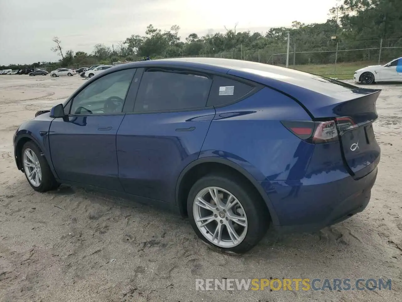 2 Photograph of a damaged car 7SAYGDEE0PA153144 TESLA MODEL Y 2023