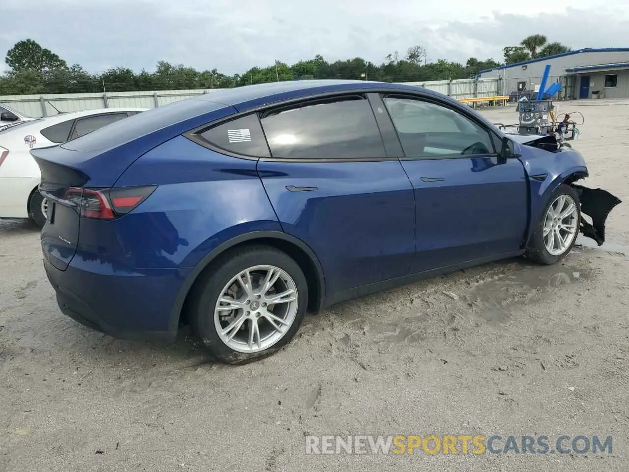 3 Photograph of a damaged car 7SAYGDEE0PA153144 TESLA MODEL Y 2023
