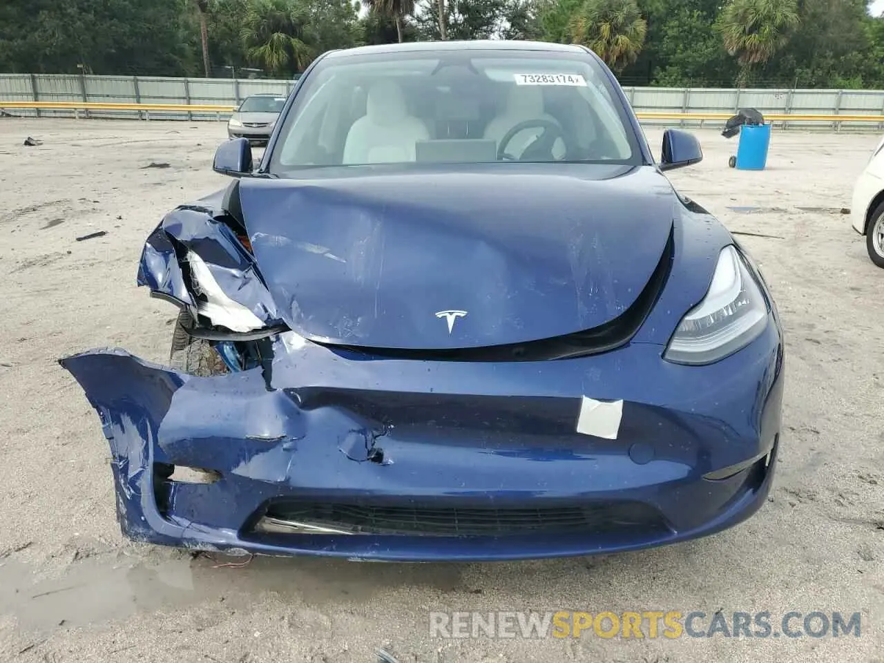 5 Photograph of a damaged car 7SAYGDEE0PA153144 TESLA MODEL Y 2023