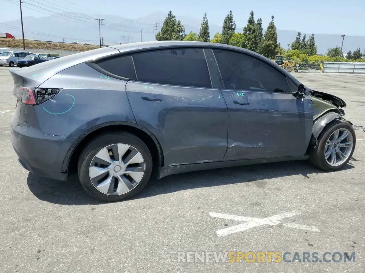 3 Photograph of a damaged car 7SAYGDEE0PA154858 TESLA MODEL Y 2023