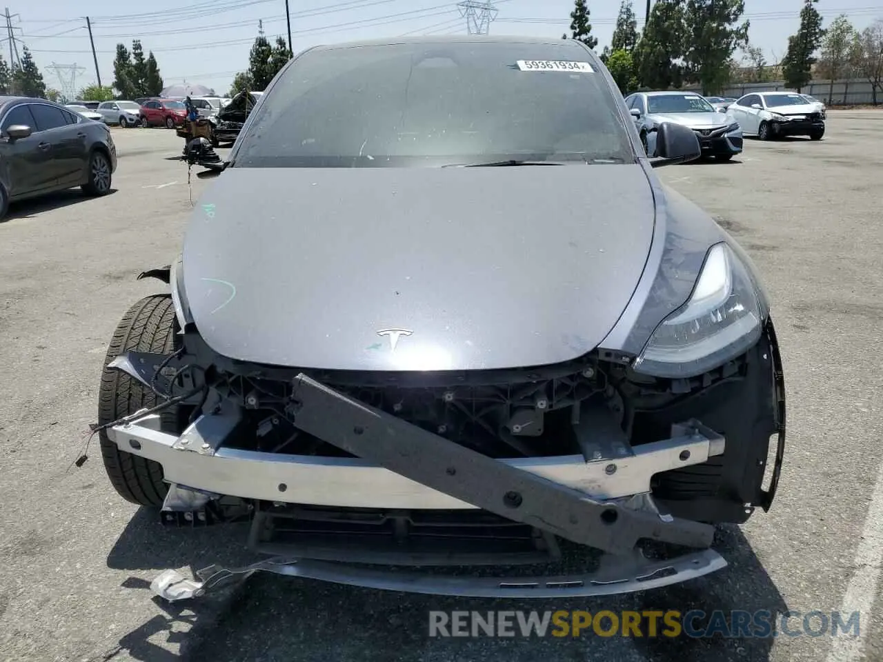 5 Photograph of a damaged car 7SAYGDEE0PA154858 TESLA MODEL Y 2023