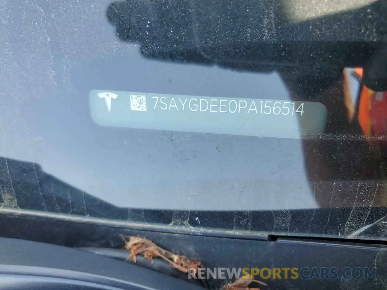 13 Photograph of a damaged car 7SAYGDEE0PA156514 TESLA MODEL Y 2023