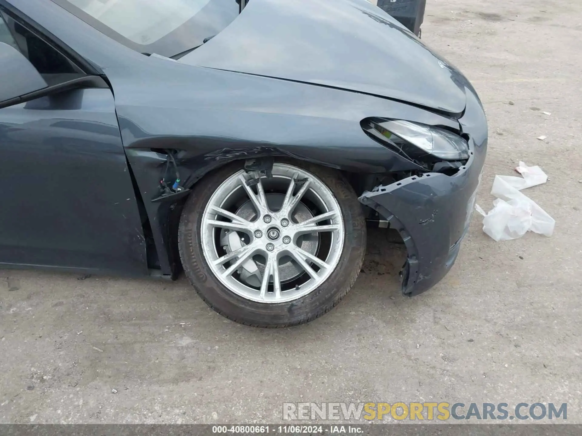 6 Photograph of a damaged car 7SAYGDEE0PA160031 TESLA MODEL Y 2023