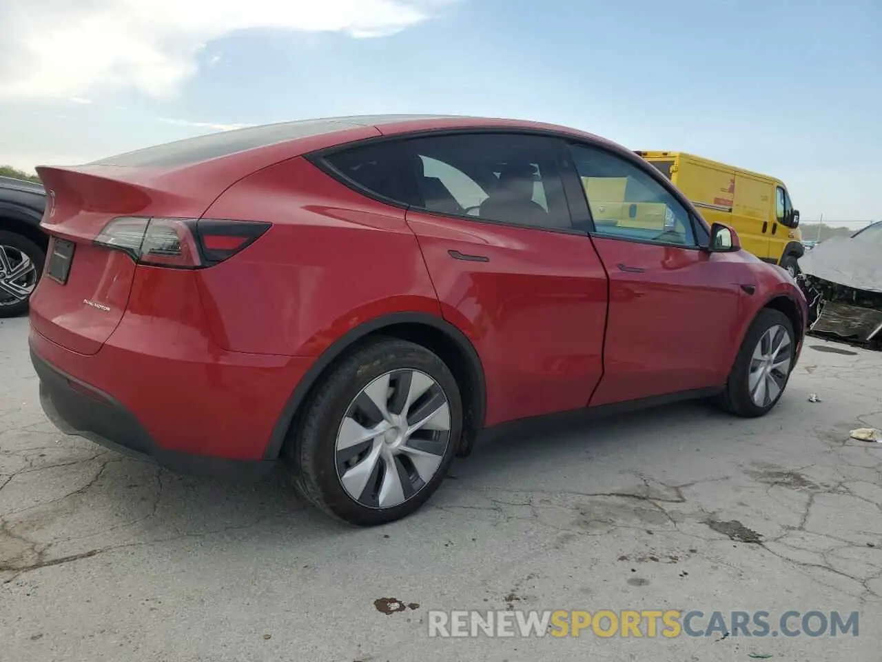 3 Photograph of a damaged car 7SAYGDEE0PA161583 TESLA MODEL Y 2023