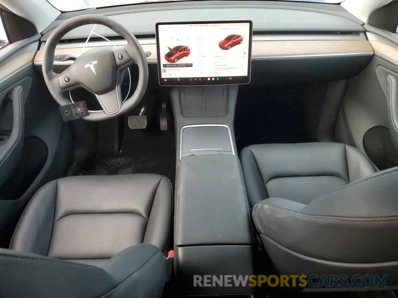 8 Photograph of a damaged car 7SAYGDEE0PA161583 TESLA MODEL Y 2023