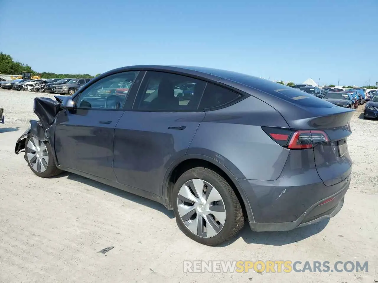 2 Photograph of a damaged car 7SAYGDEE0PA162121 TESLA MODEL Y 2023