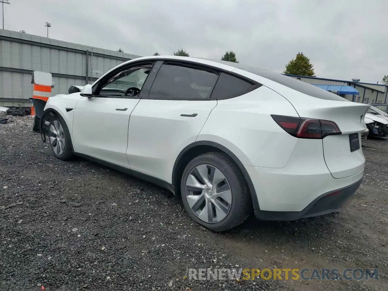 2 Photograph of a damaged car 7SAYGDEE0PA162765 TESLA MODEL Y 2023
