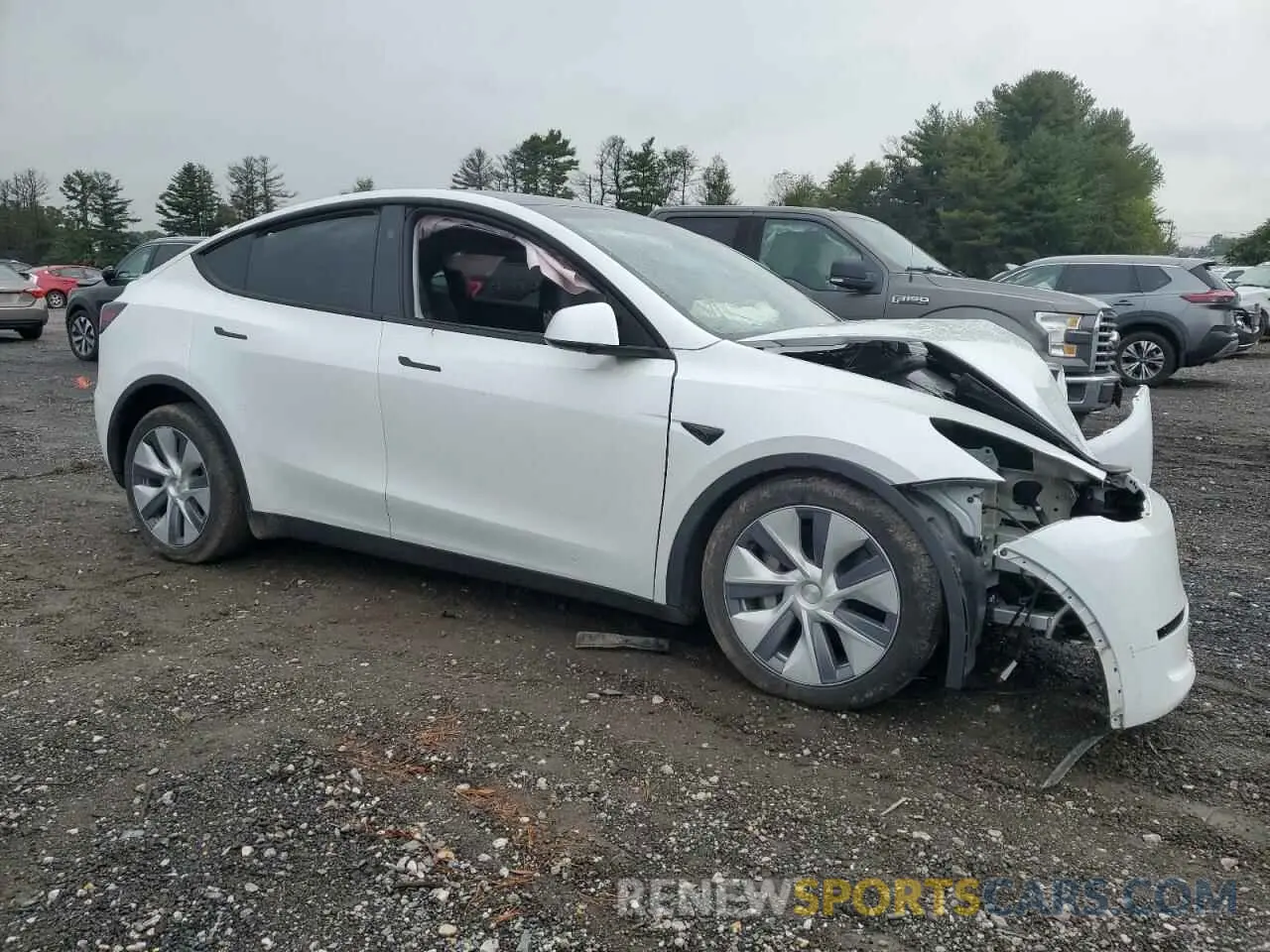 4 Photograph of a damaged car 7SAYGDEE0PA162765 TESLA MODEL Y 2023