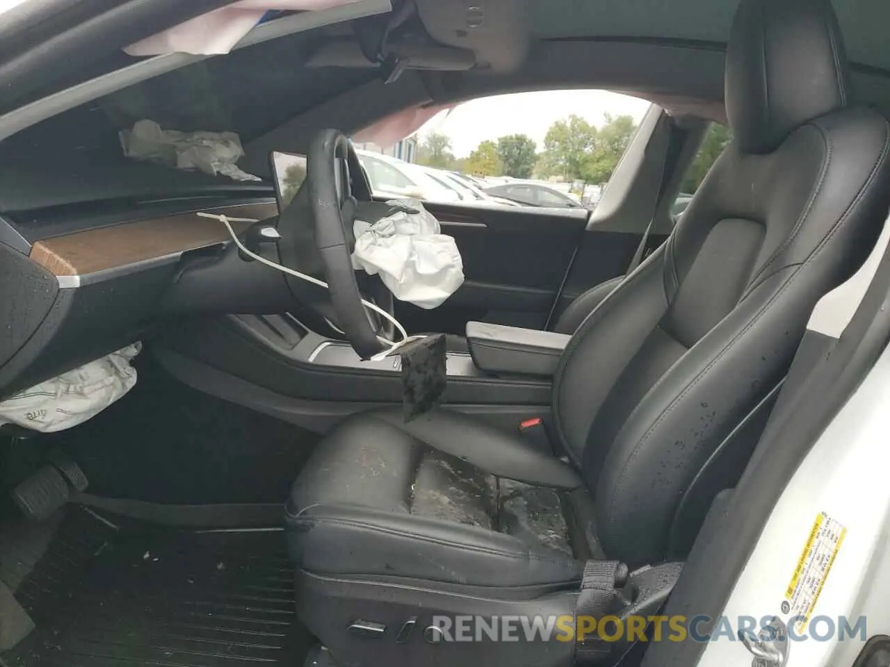 7 Photograph of a damaged car 7SAYGDEE0PA162765 TESLA MODEL Y 2023