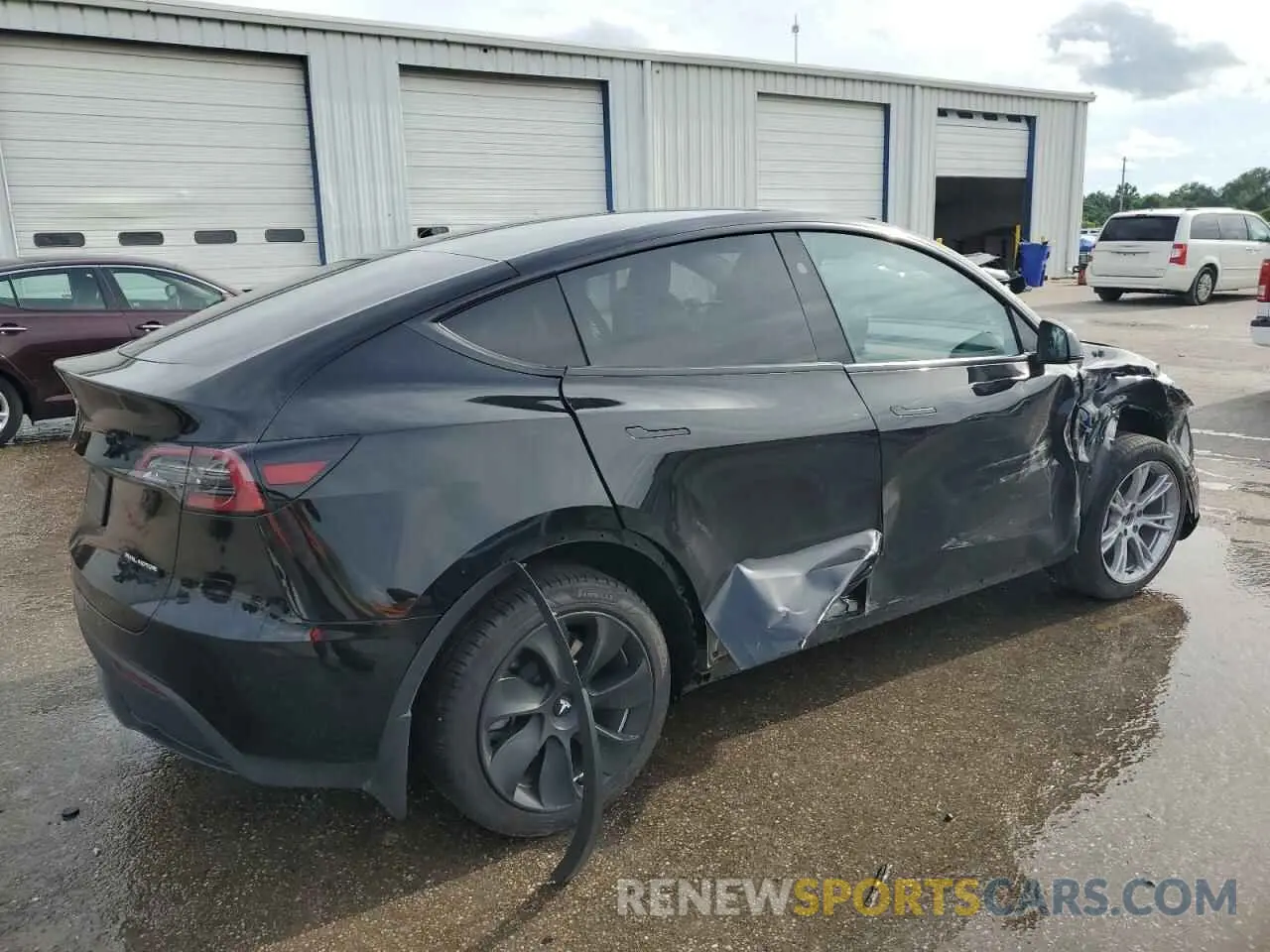 3 Photograph of a damaged car 7SAYGDEE0PA163494 TESLA MODEL Y 2023