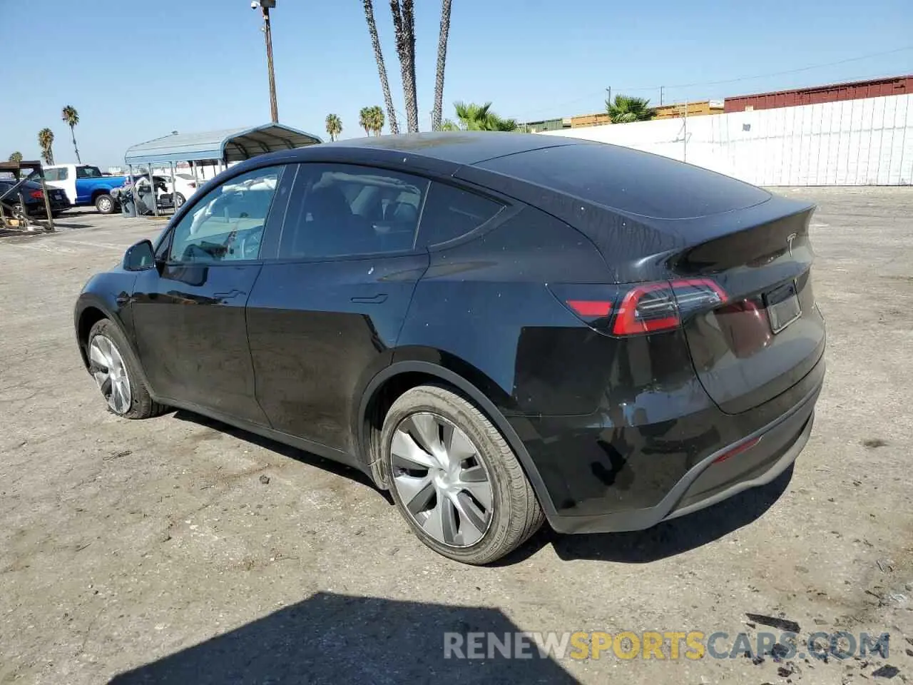 2 Photograph of a damaged car 7SAYGDEE0PA167786 TESLA MODEL Y 2023