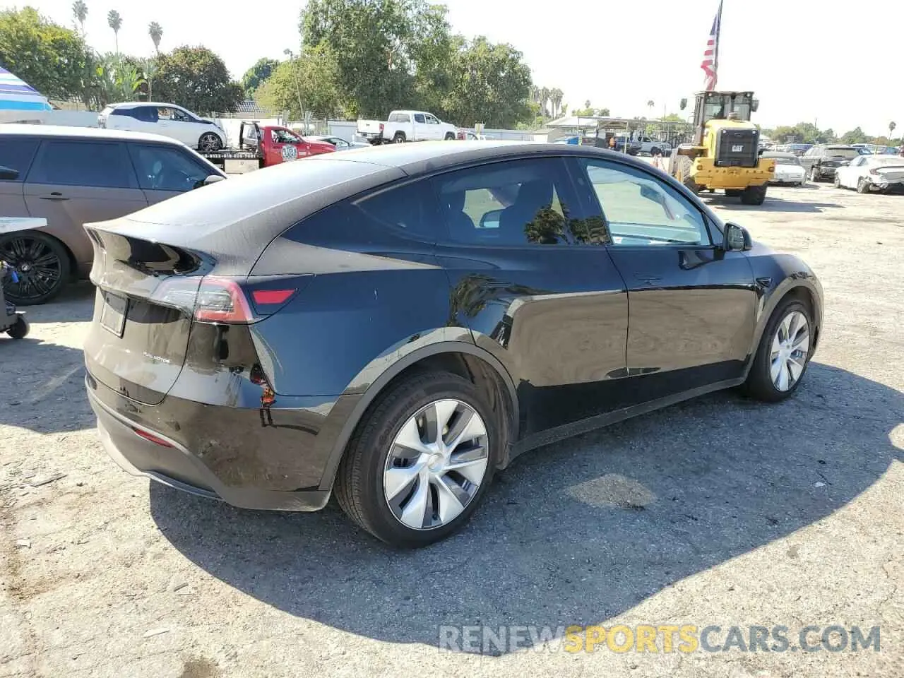 3 Photograph of a damaged car 7SAYGDEE0PA167786 TESLA MODEL Y 2023